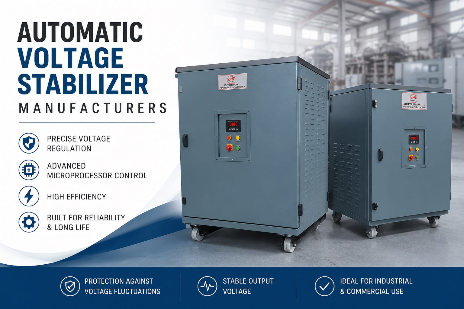 Automatic Voltage Stabilizer Manufacturers